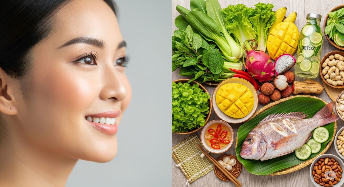 Detox Da Mụn Bằng Thực Phẩm