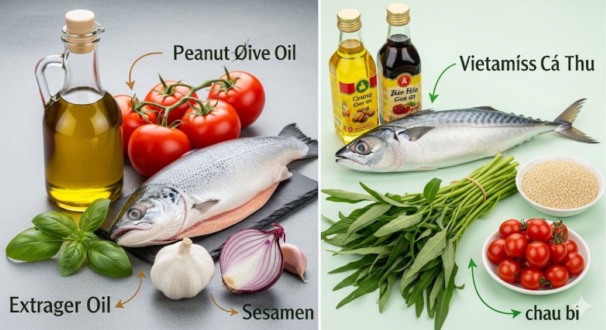 Mediterranean Diet Việt Nam Hóa: Nguyên Liệu Thay Thế