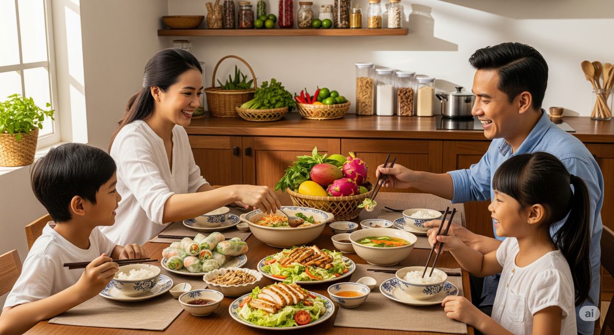 Summarize the benefits of smart grocery shopping and food storage for family health and budget