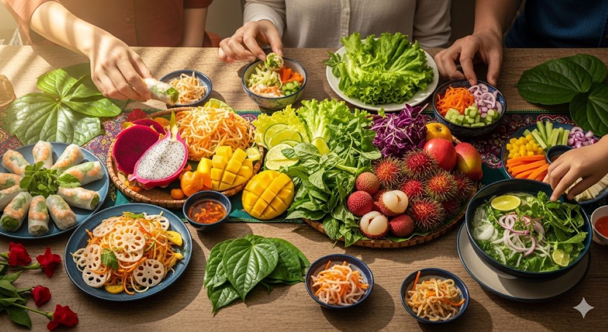 Summarize the main message and encourage positive dietary changes with an inspiring, health-focused visual