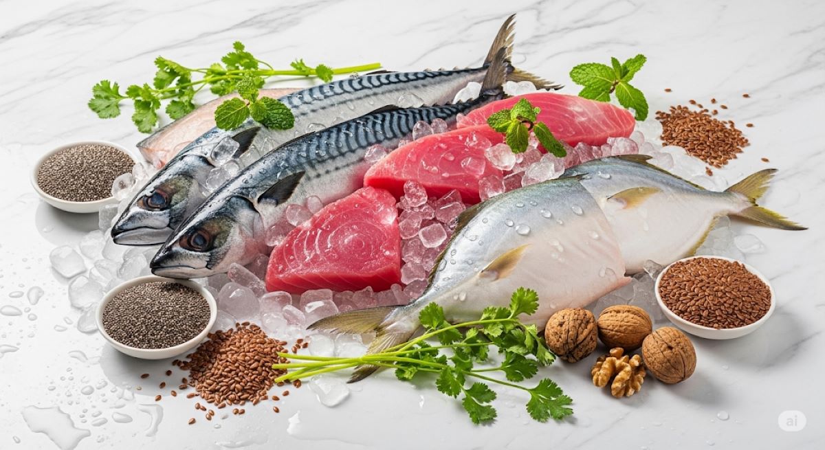 Thực Phẩm Giàu Omega-3 Cho Da Ẩm Mượt