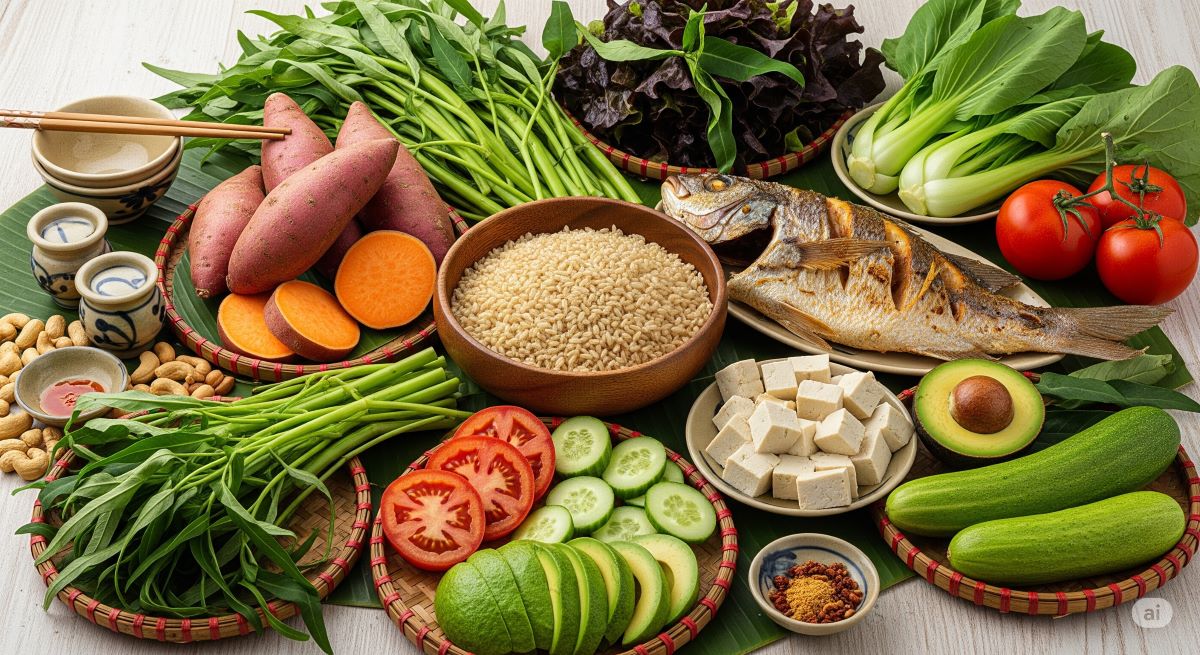 Thực phẩm low-glycemic trong ẩm thực Việt Nam