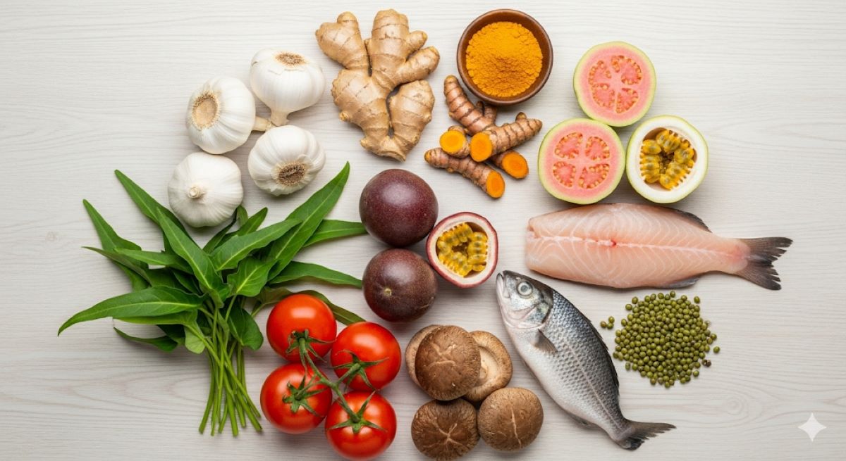 Top 10 thực phẩm Việt Nam tăng cường miễn dịch