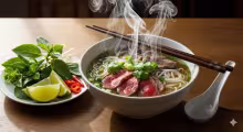 Phở - Siêu Thực Phẩm Chức Năng: Khoa Học Đằng Sau Tô Phở Hoàn Hảo