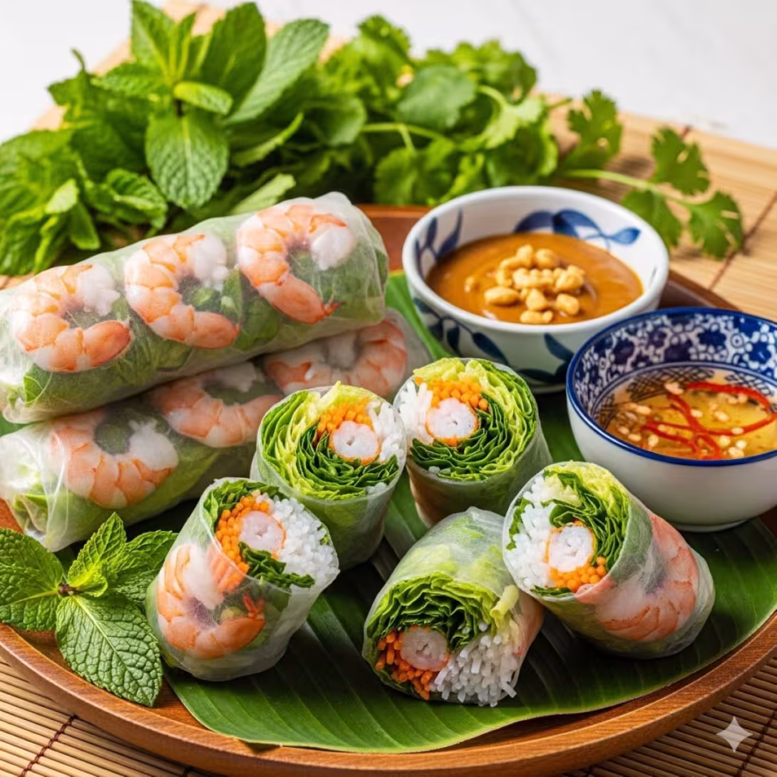 Gỏi Cuốn - Superfood Salad Roll: Dinh Dưỡng Hoàn Hảo Từ Món Ăn Việt