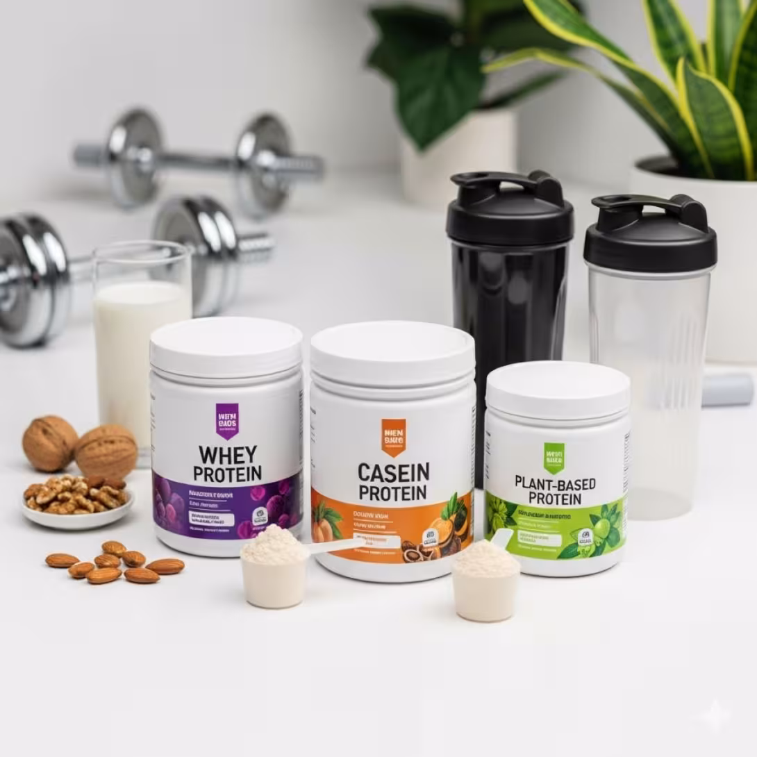 Protein Powder: Whey, Casein, Plant-Based - Loại Nào Phù Hợp?